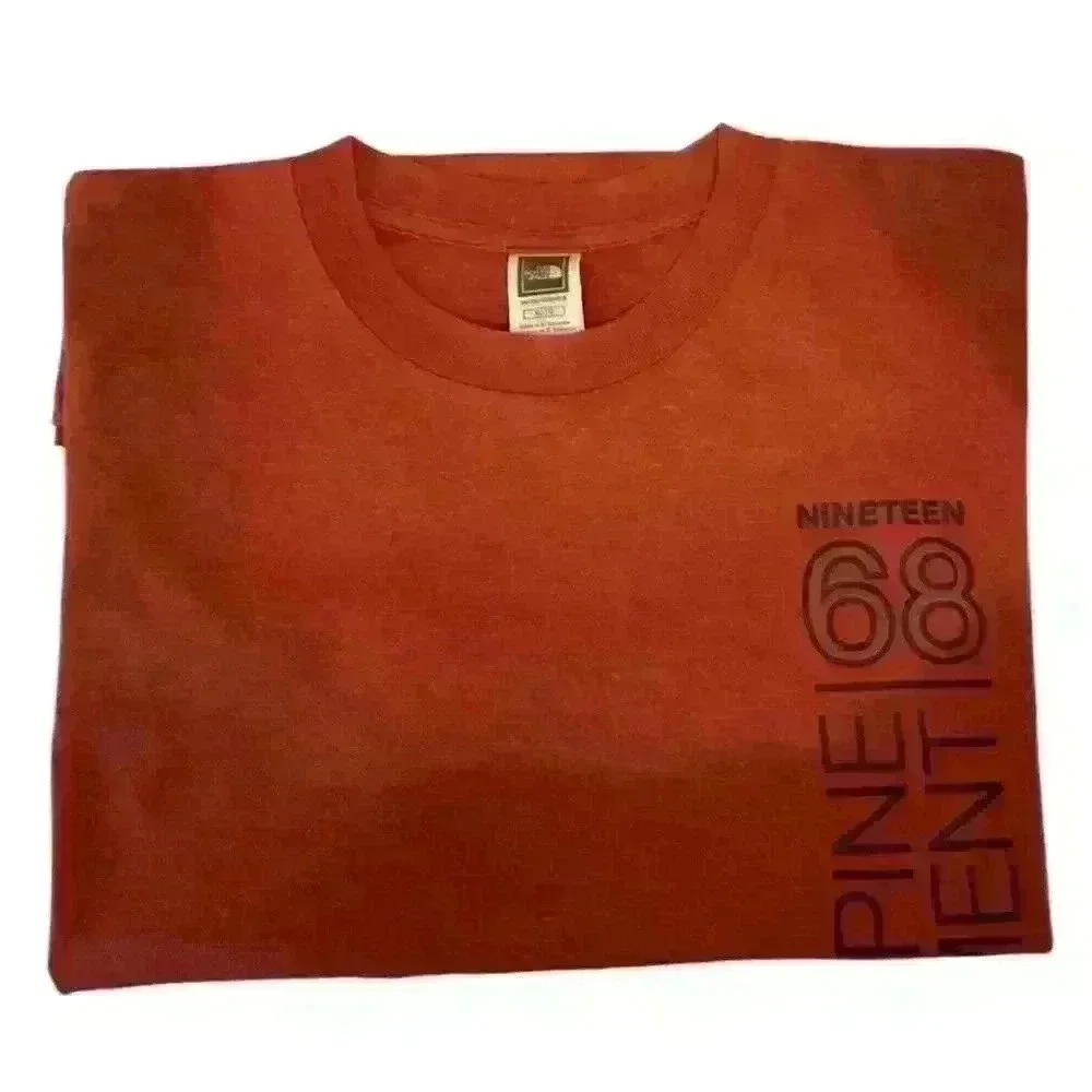 The North Face Men's XL Brown Graphic Print Crew Neck T-Shirt